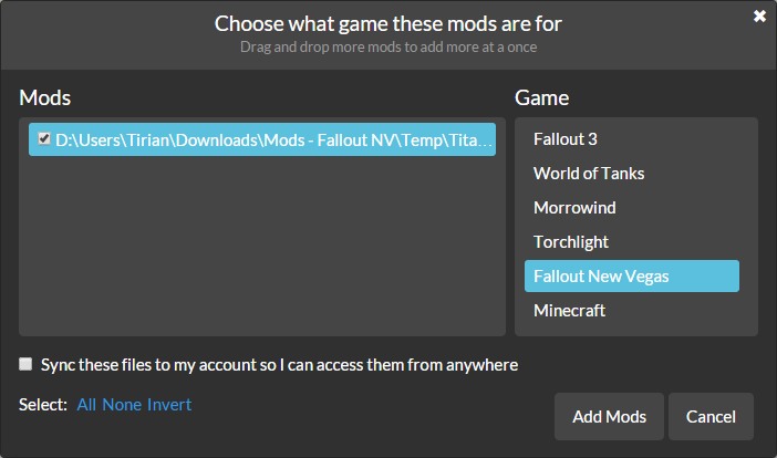 installing mods fallout new vegas